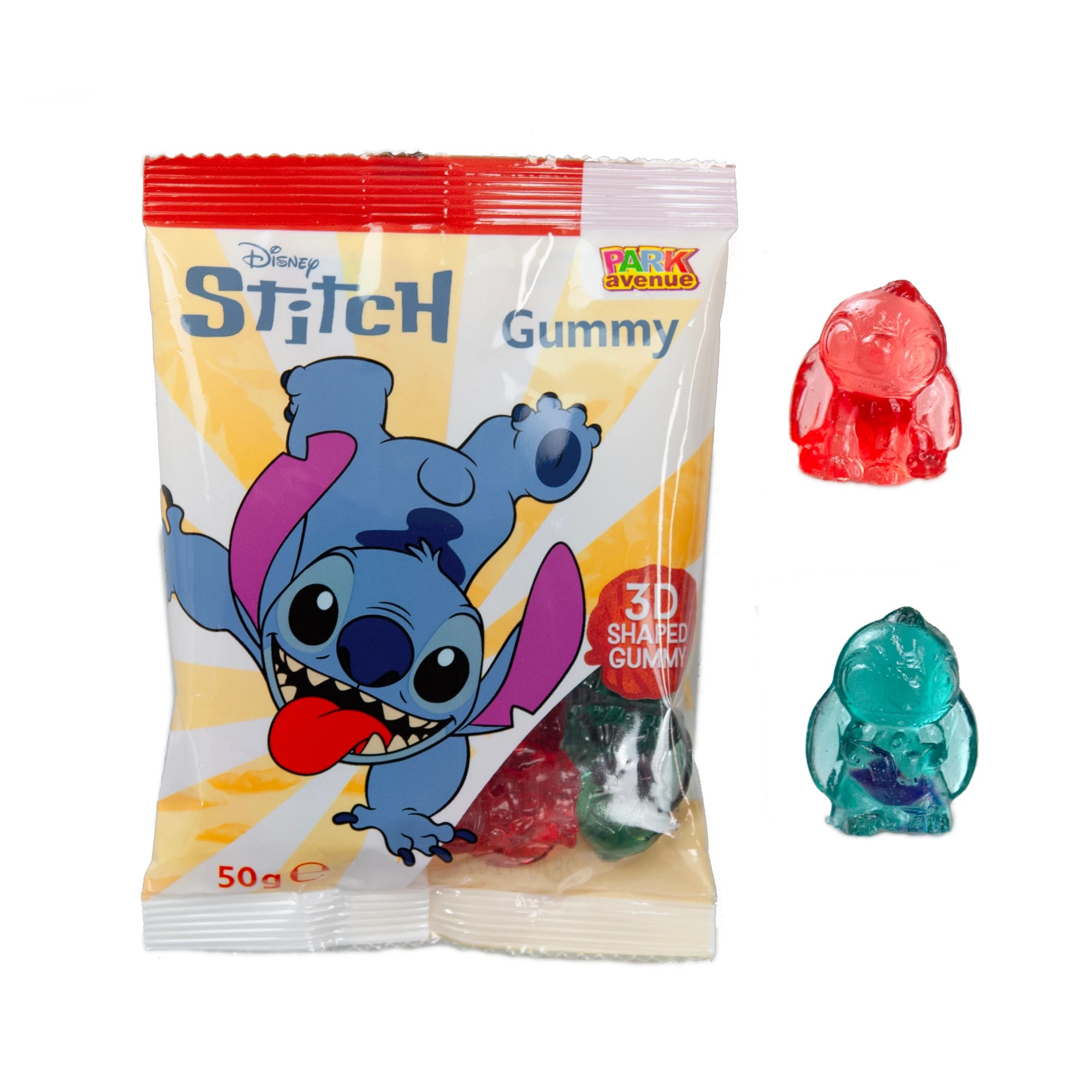 1 Park Avenue Disney Stitch Gummy Bag 50g, 1 of 5