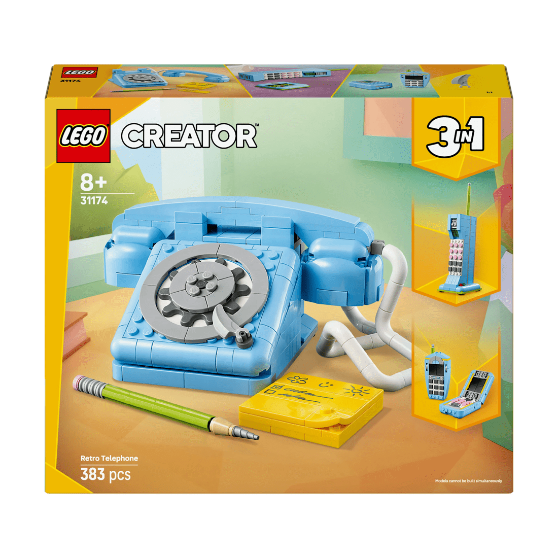 1 LEGO Creator Retro Telephone 31174, 1 of 10