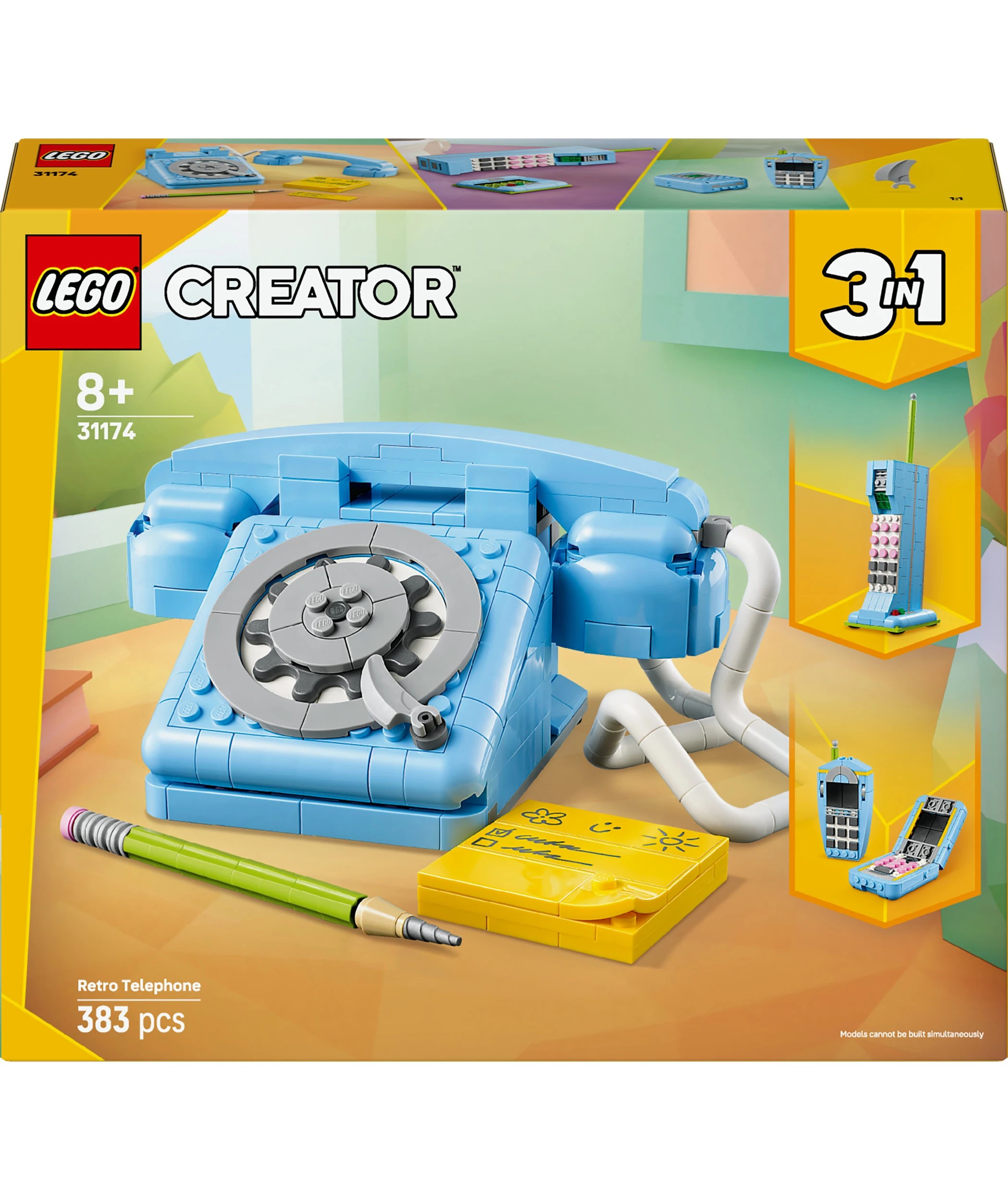 1 LEGO Creator Retro Telephone 31174, 1 of 10