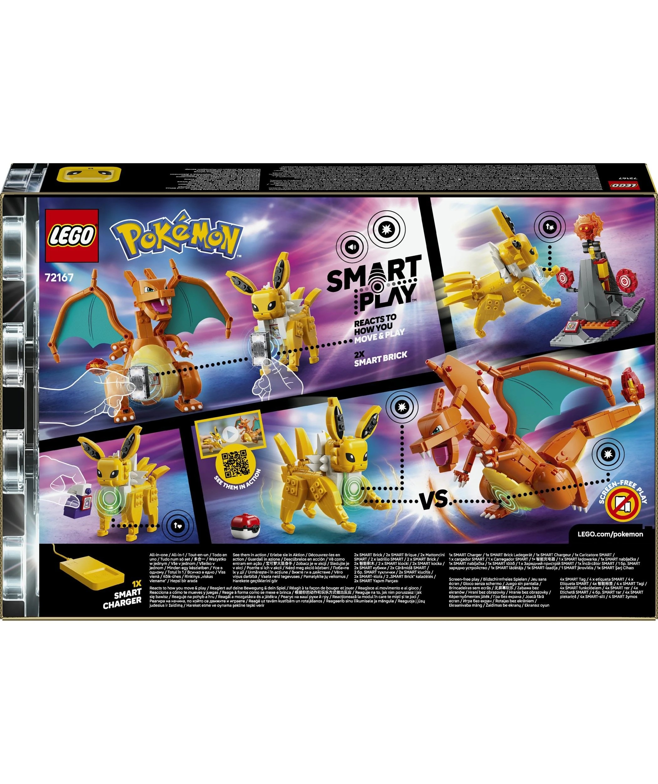 11 LEGO Pokemon SMART Play: Charizard vs. Jolteon Ultimate Battle 72167, 11 of 11