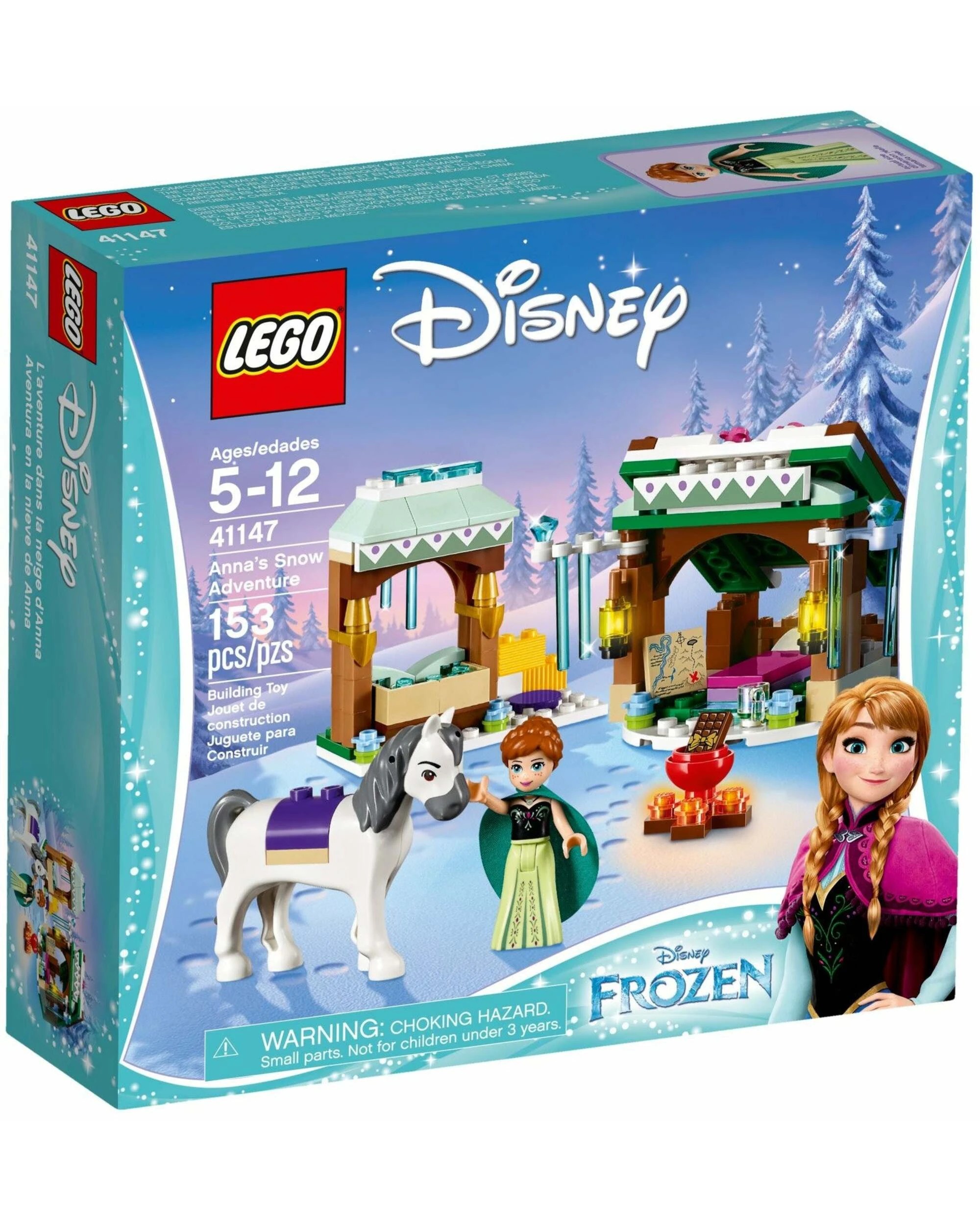 1 LEGO 41147 Anna's Snow Adventure Campfire Playset, 1 of 5