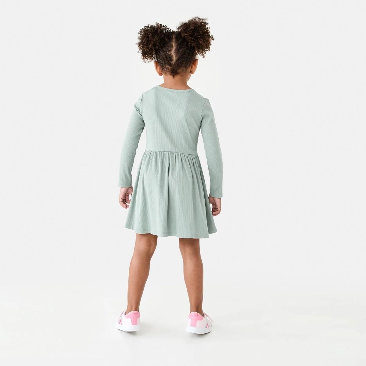 7 Rib Jersey Dress Ice Grn, 7 of 9