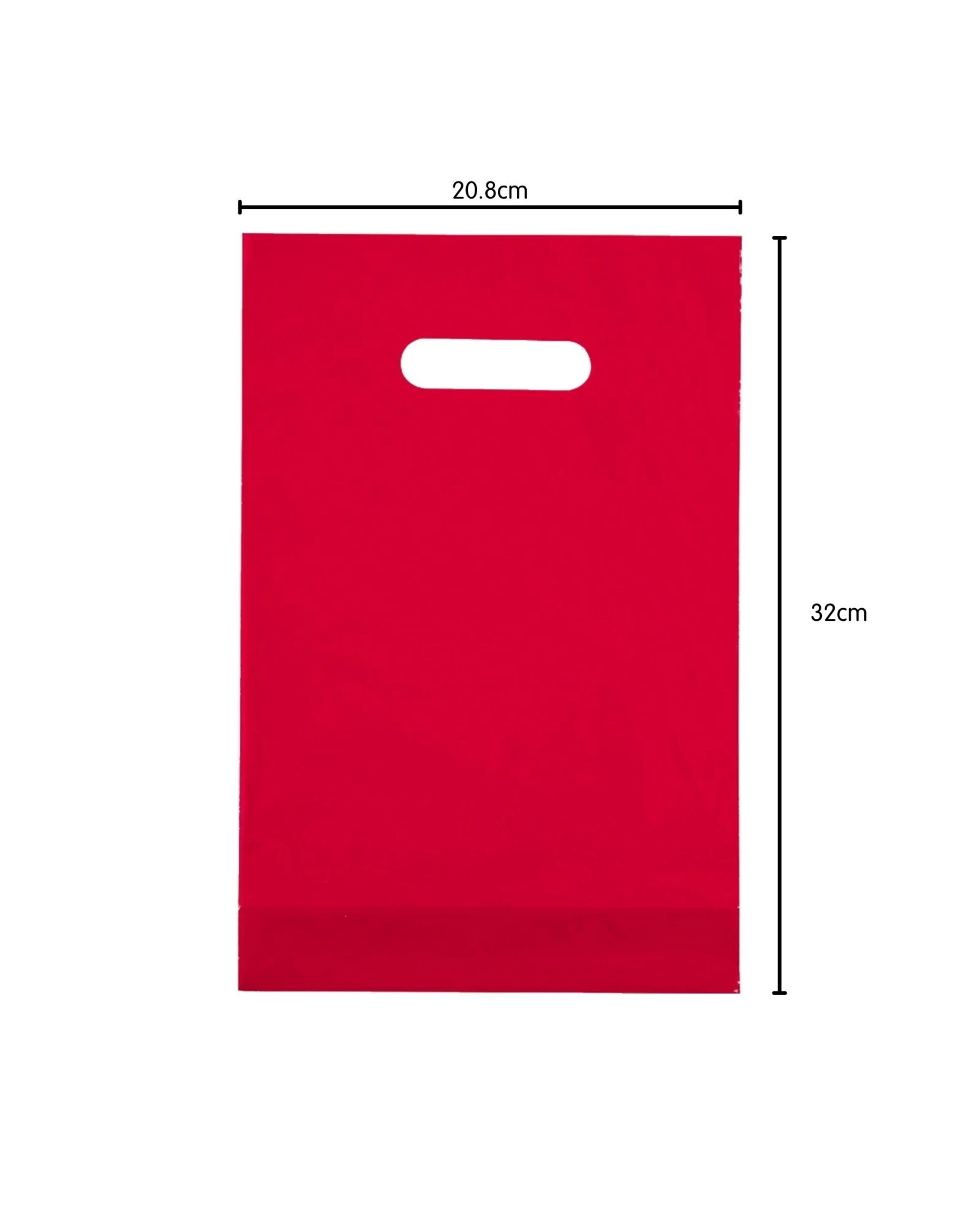 2 Fun Express Plastic Lolly Treat Bags Pack of 50 - Red, 2 of 2