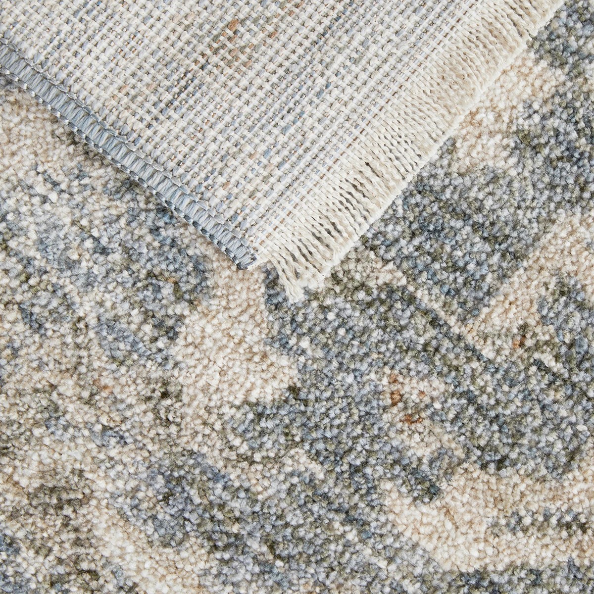 7 Common Ground Rugs Aegean Alvin 310x240cm - Extra Large Power Loomed Floor Rug - Blue, 7 of 9