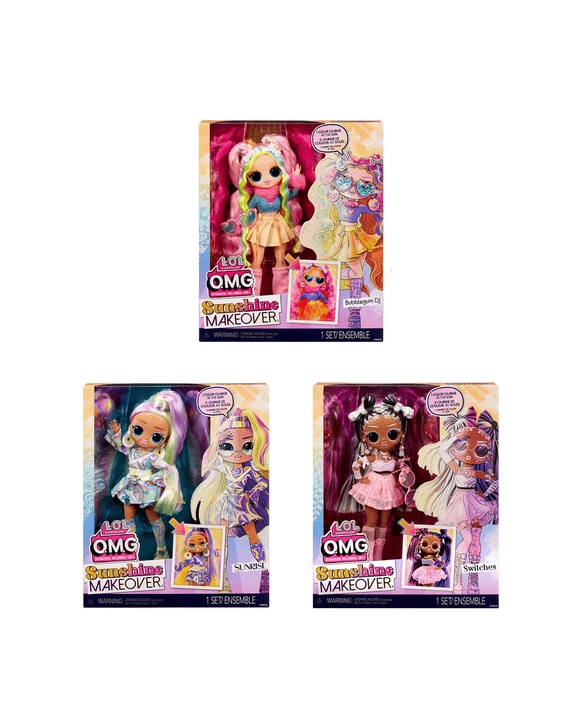 L.O.L Surprise! O.M.G. Sunshine Makeover Doll Set - Assorted