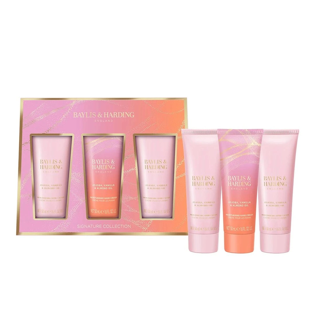 2 Baylis & Harding Signature Collection Hand Trio - Jojoba, Vanilla and Almond Oil - Multi, 2 of 5