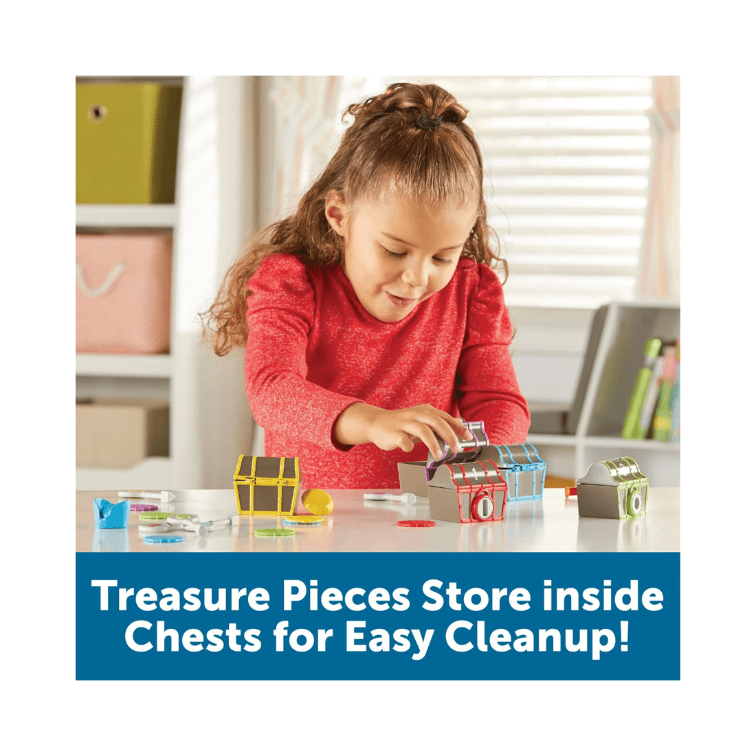 5 Learning Resources Sorting Surprise Pirate Treasure Playset, 5 of 5