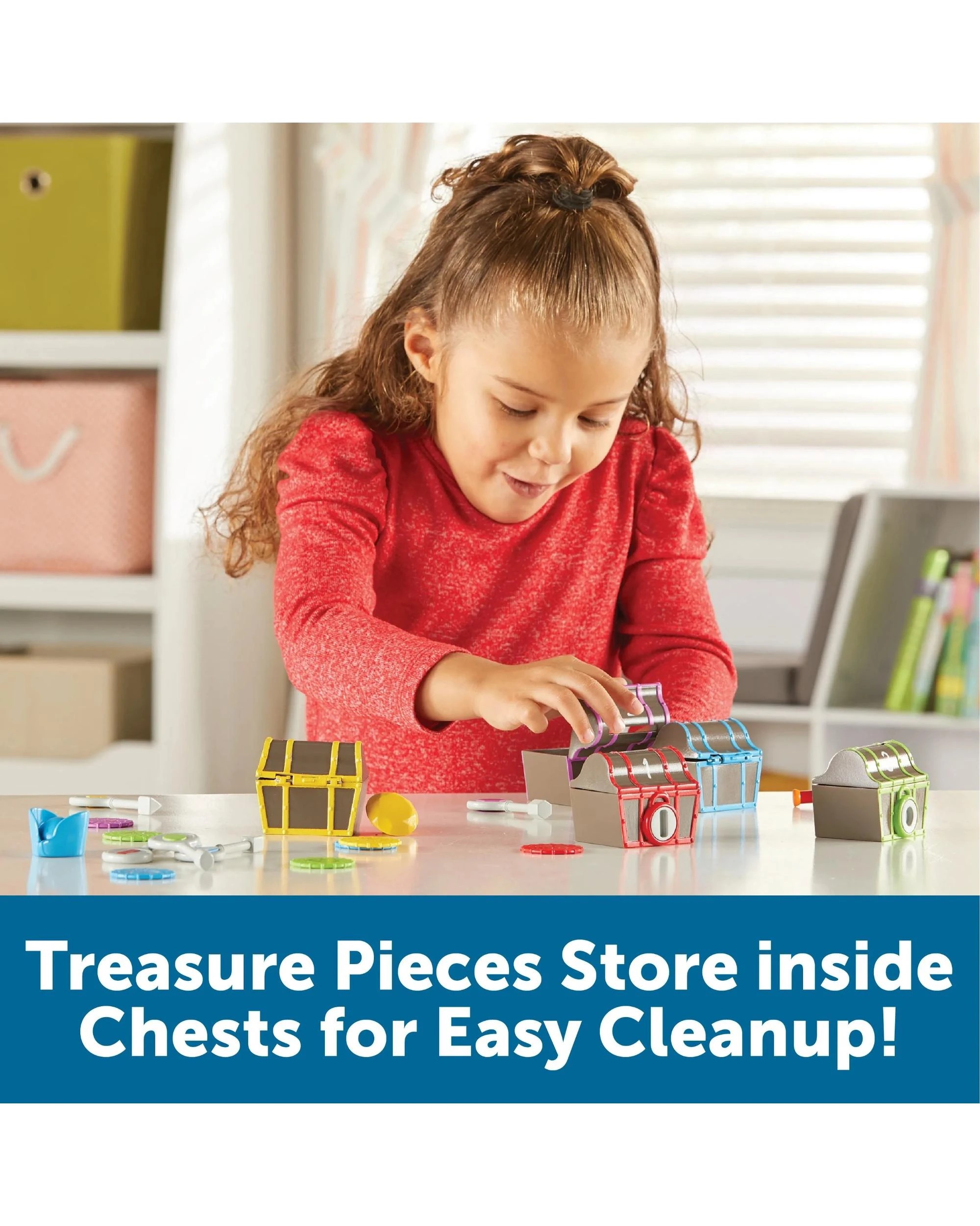 5 Learning Resources Sorting Surprise Pirate Treasure Playset, 5 of 5