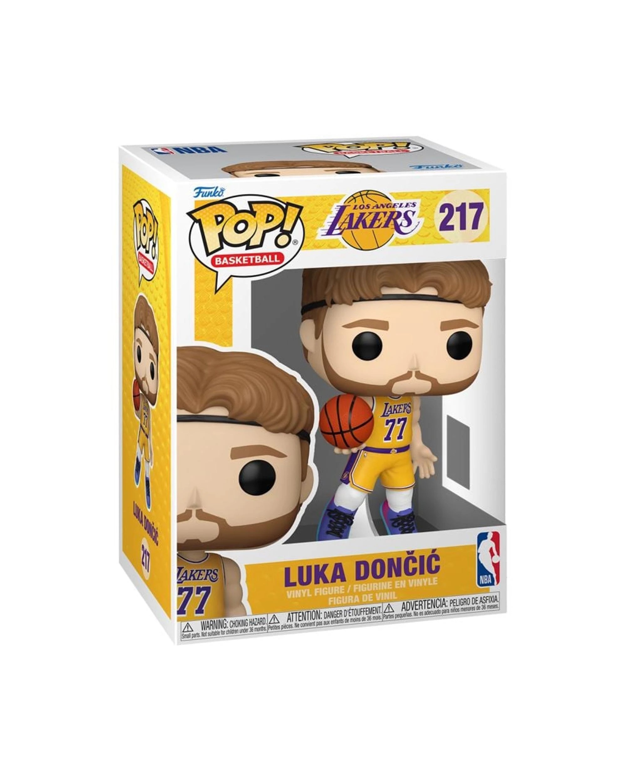 3 NBA Lakers Luka Doncic Funko POP! Vinyl, 3 of 3