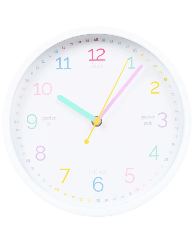 Studymate 25cm Clock Rai