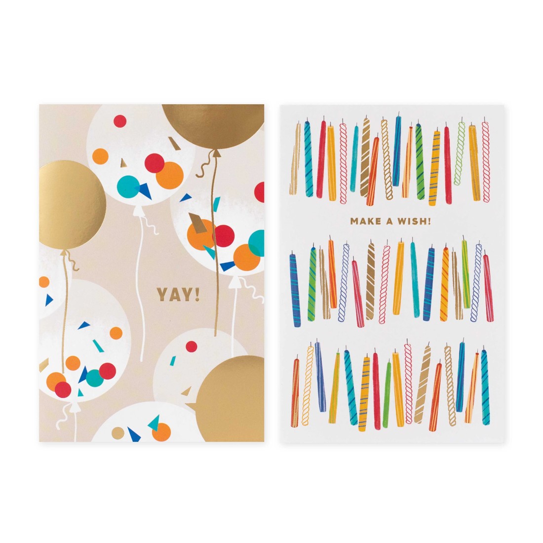 2 12 Pack Hallmark Birthday Cards - Balloons and Candles, 2 of 4
