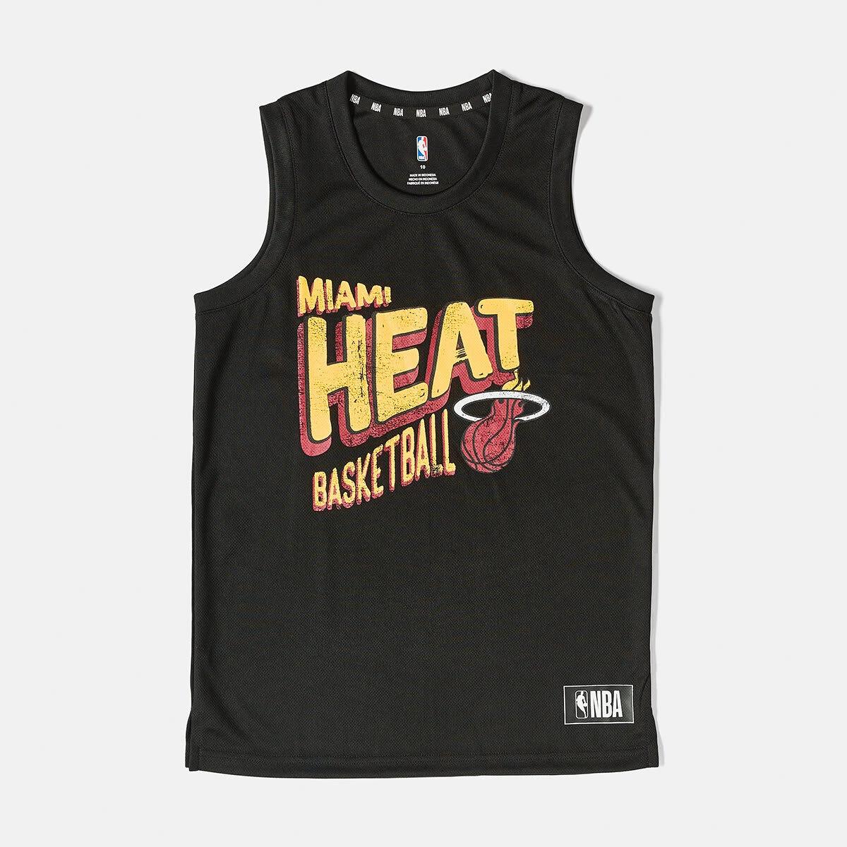 9 Official NBA Kids Mesh Tank Heat 7cga, 9 of 10