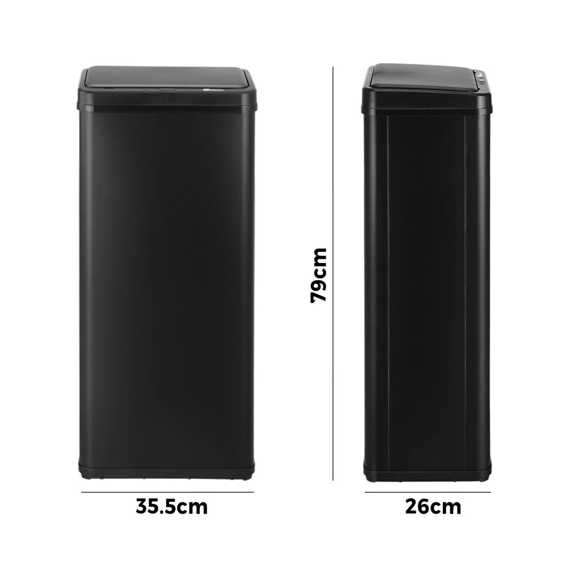 3 Oikiture 60l Motion Sensor Rubbish Bin
 - Black, 3 of 10