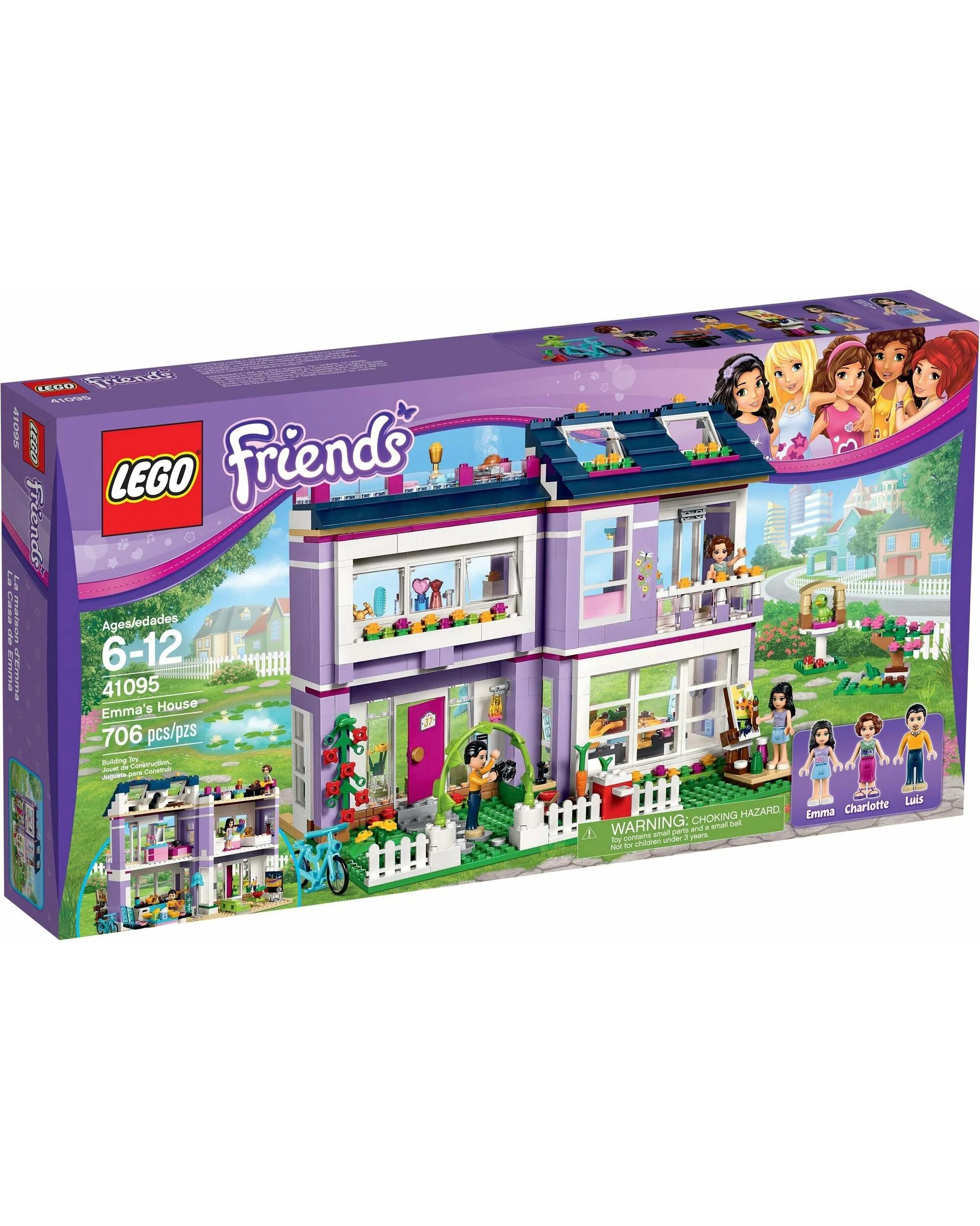 1 LEGO 41095 Emma's House: Build, Customize & Hang Out!, 1 of 5