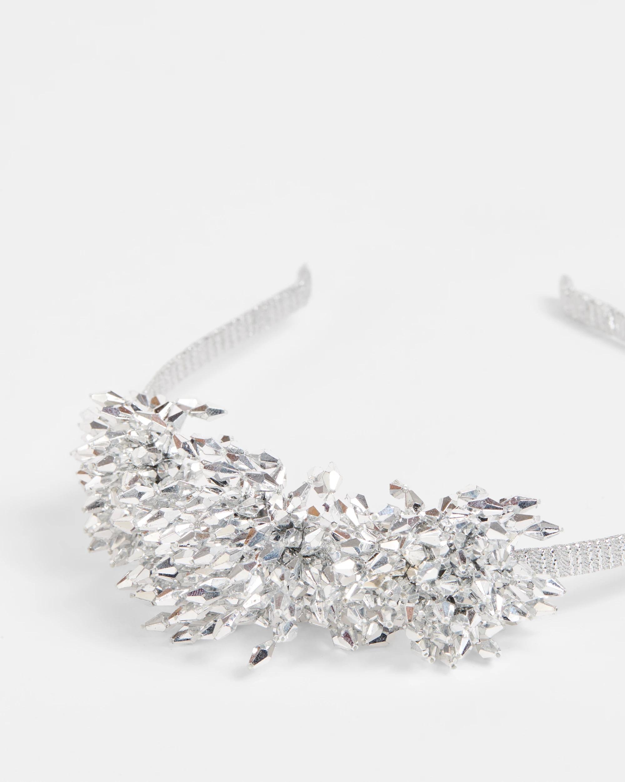 4 Target Christmas Starburst Headband SILVER, 4 of 4