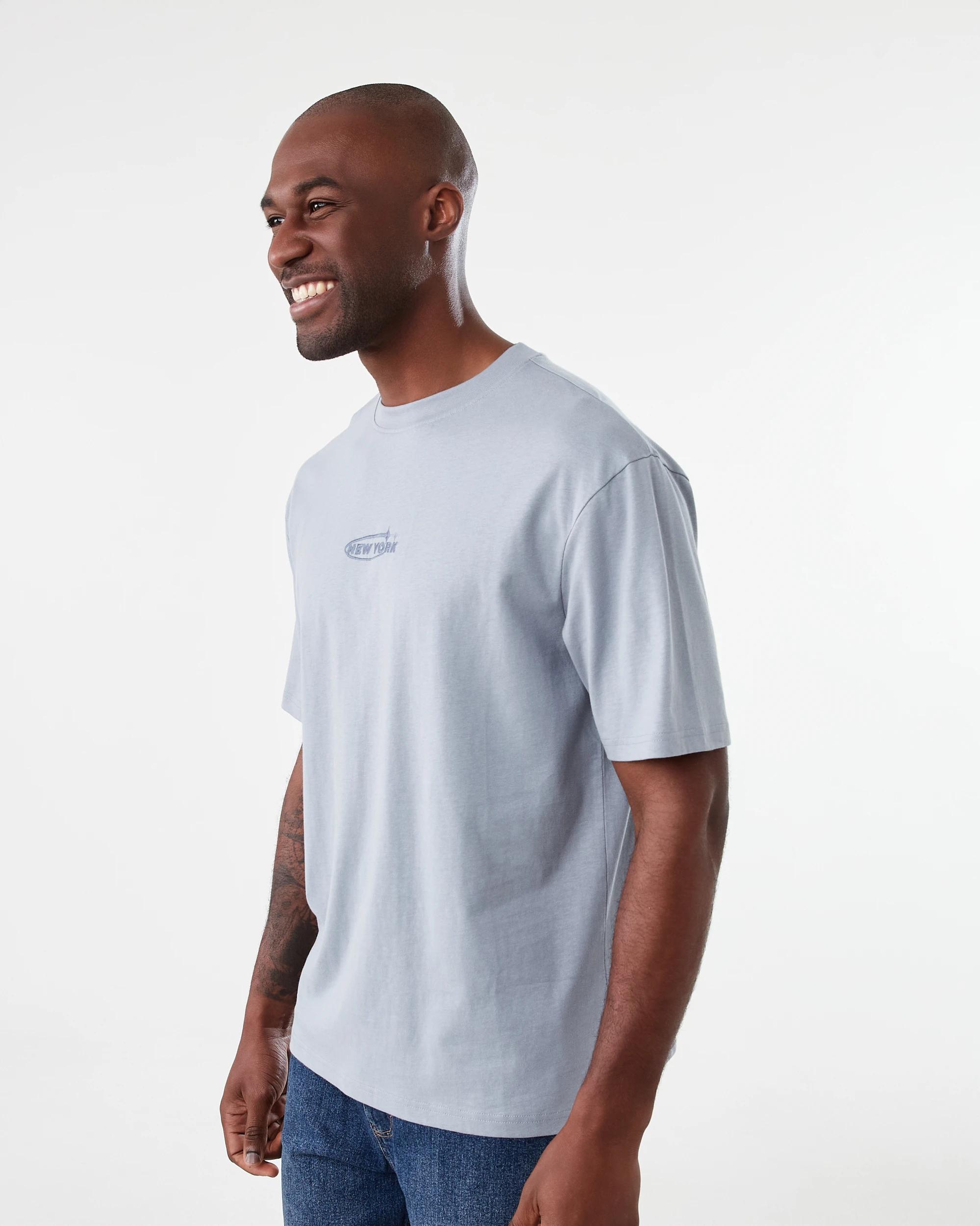 2 Pastel Print T-shirt Blu Cloud, 2 of 6