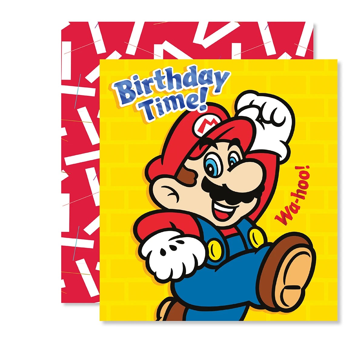1 Connections from Hallmark Birthday Card for Kids - Super Mario, 1 of 3