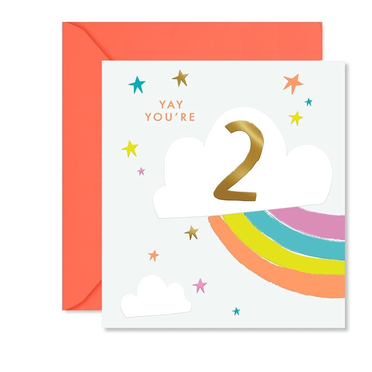 1 Hallmark 2nd Birthday Card - Yay You're 2, 1 of 3