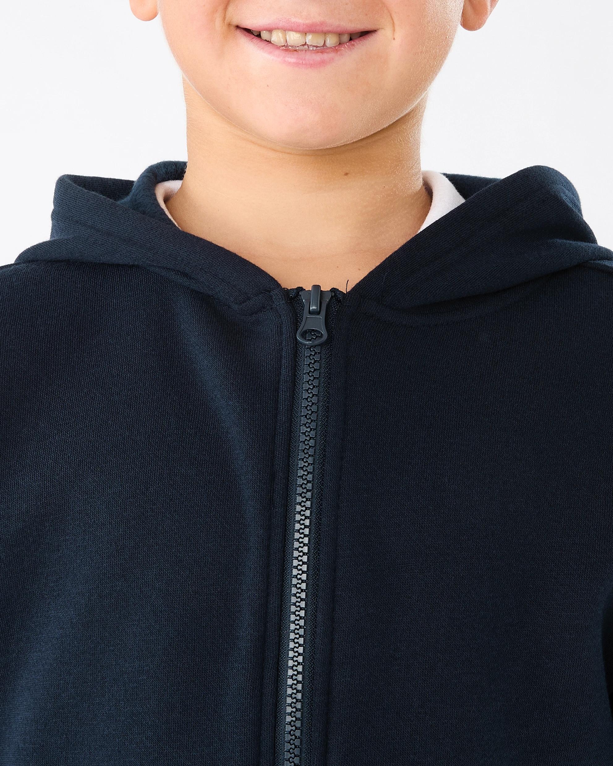 5 Zip Through Hoodie Nvy Sphire, 5 of 7
