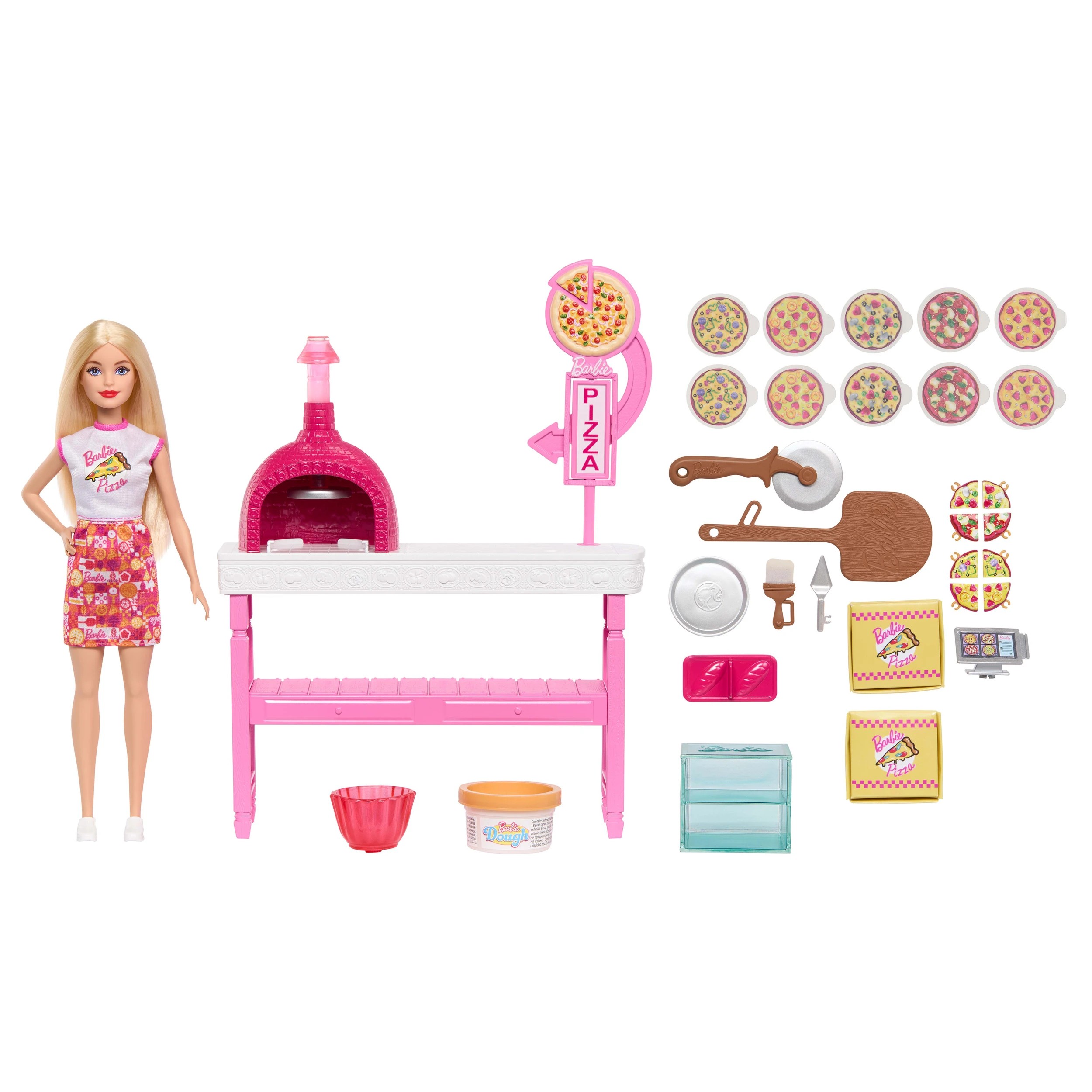 2 BARBIE Pizza Shop Playset - Pink, 2 of 5