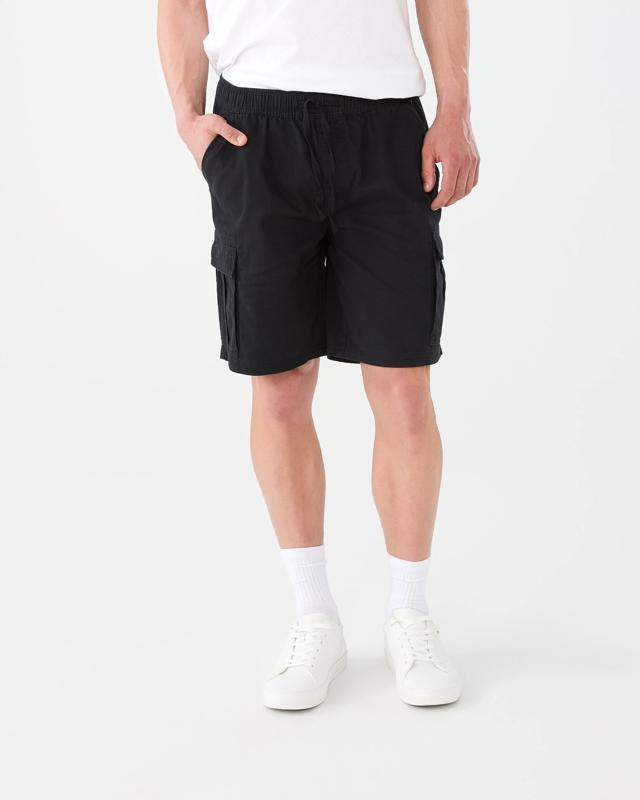 Elastic Waist Cargo Sh