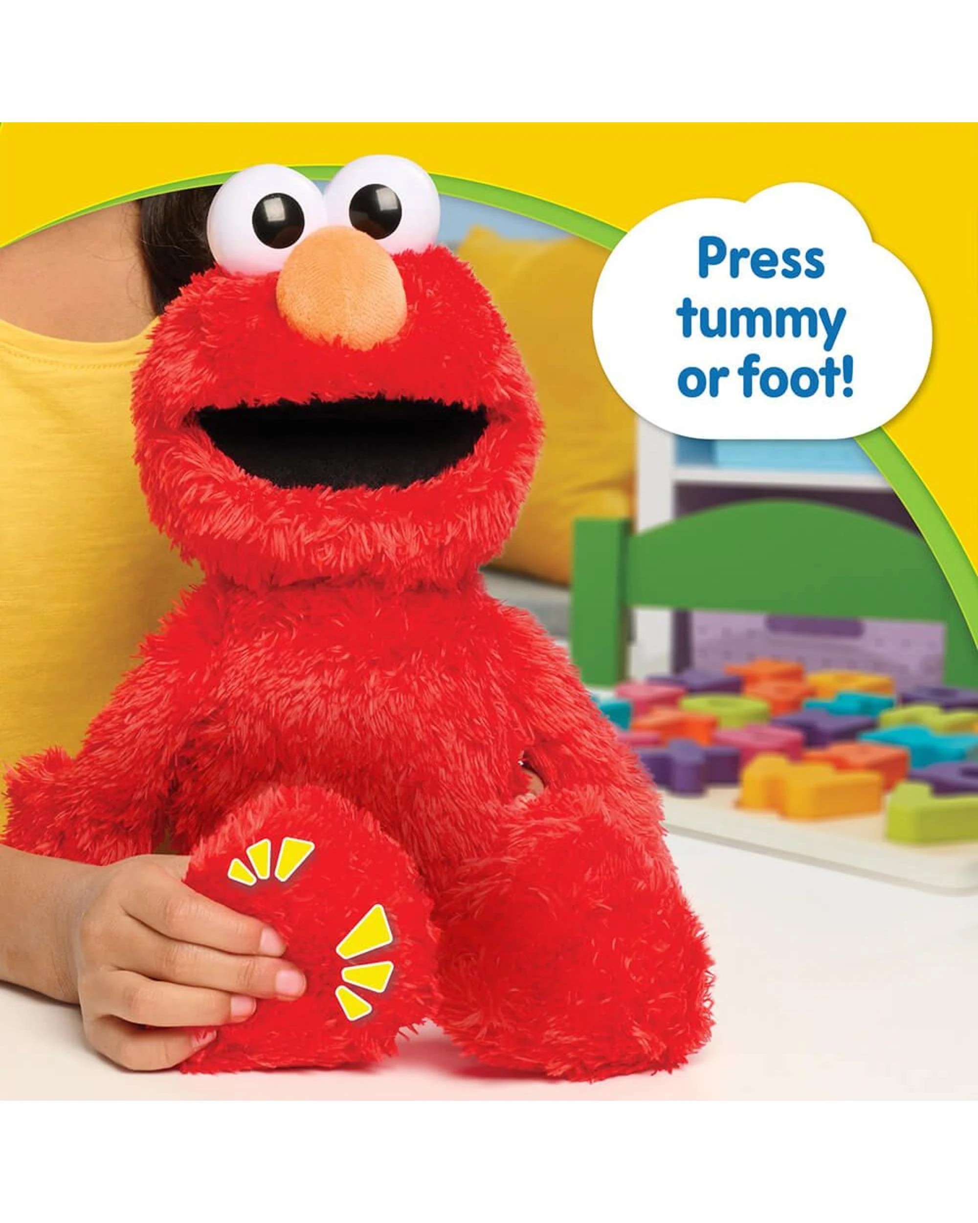 6 Sesame Street Tickle Me Elmo Animated Plush, 6 of 7