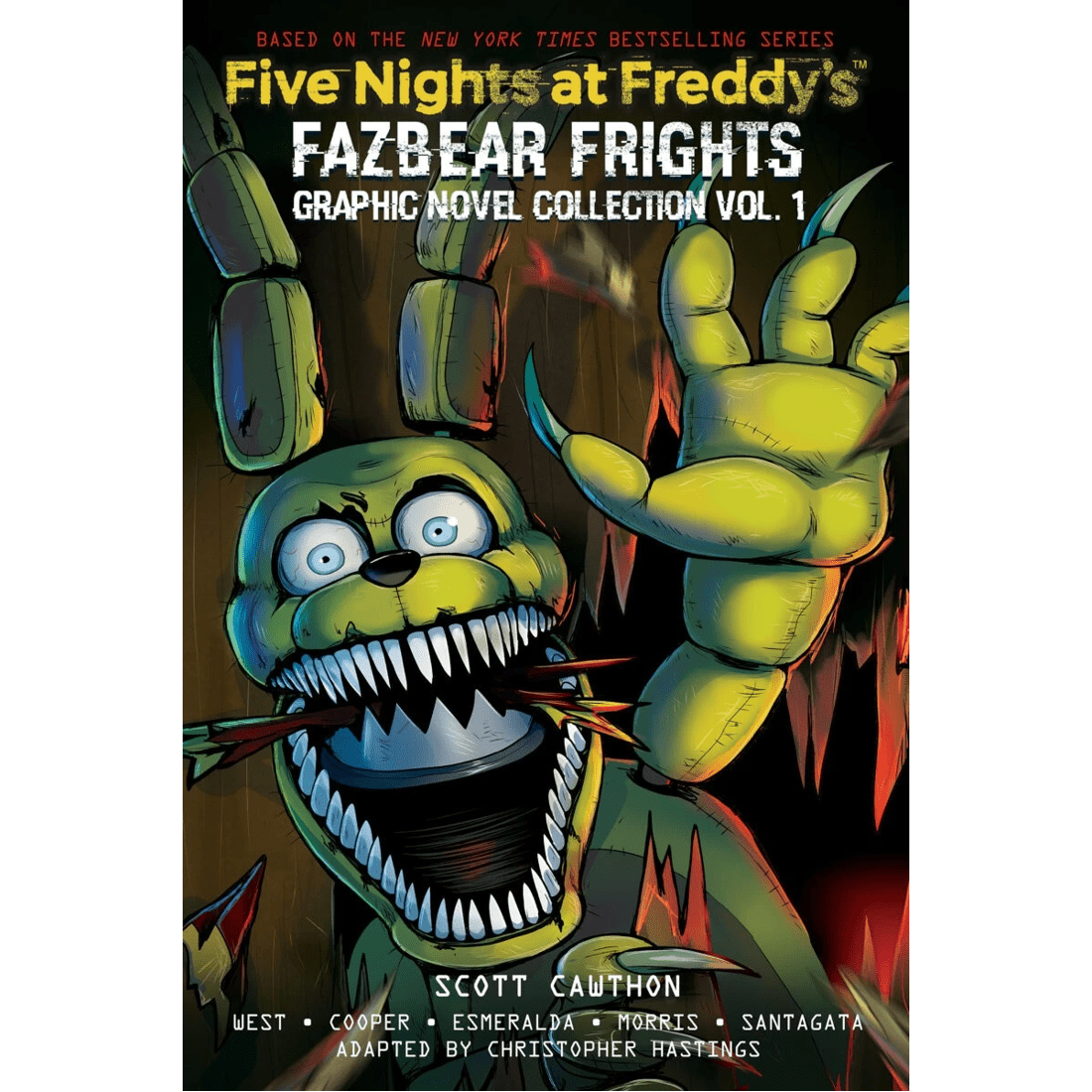 1 Five Nights at Freddy's: Fazbear Frights Graphic Novel Collection Volume 1 by Scott Cawthon, Carly Anne West, Christopher Hastings and Elley Cooper - Book, 1 of 1