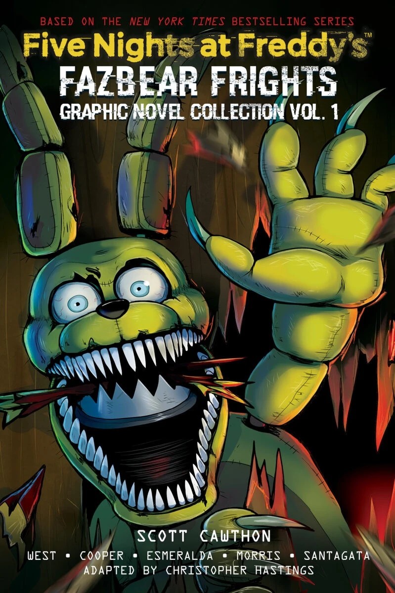 1 Five Nights at Freddy's: Fazbear Frights Graphic Novel Collection Volume 1 by Scott Cawthon, Carly Anne West, Christopher Hastings and Elley Cooper - Book