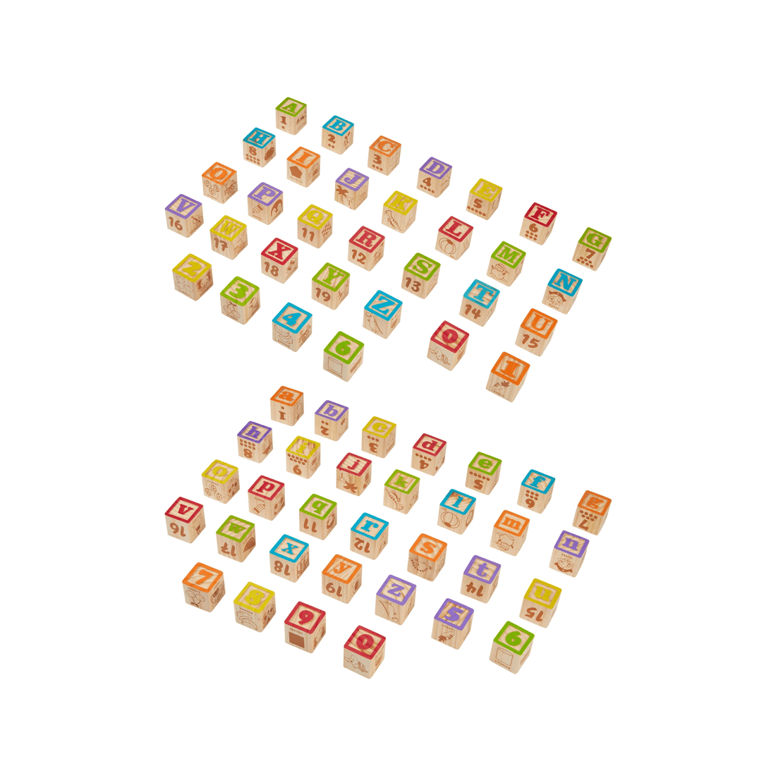 1 Wooden Alphabet Blocks, 1 of 8