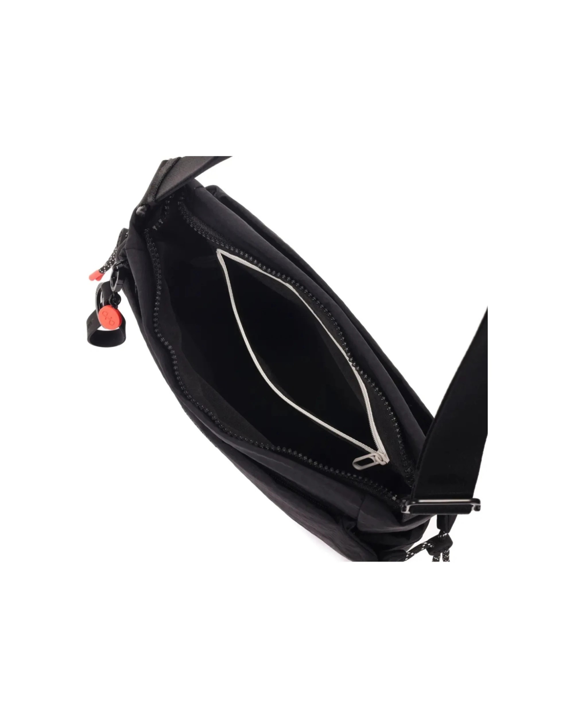 2 Hedgren Makoto 15.2L Womens Square Crossover Bag Lightweight Water Repellent - Black, 2 of 6