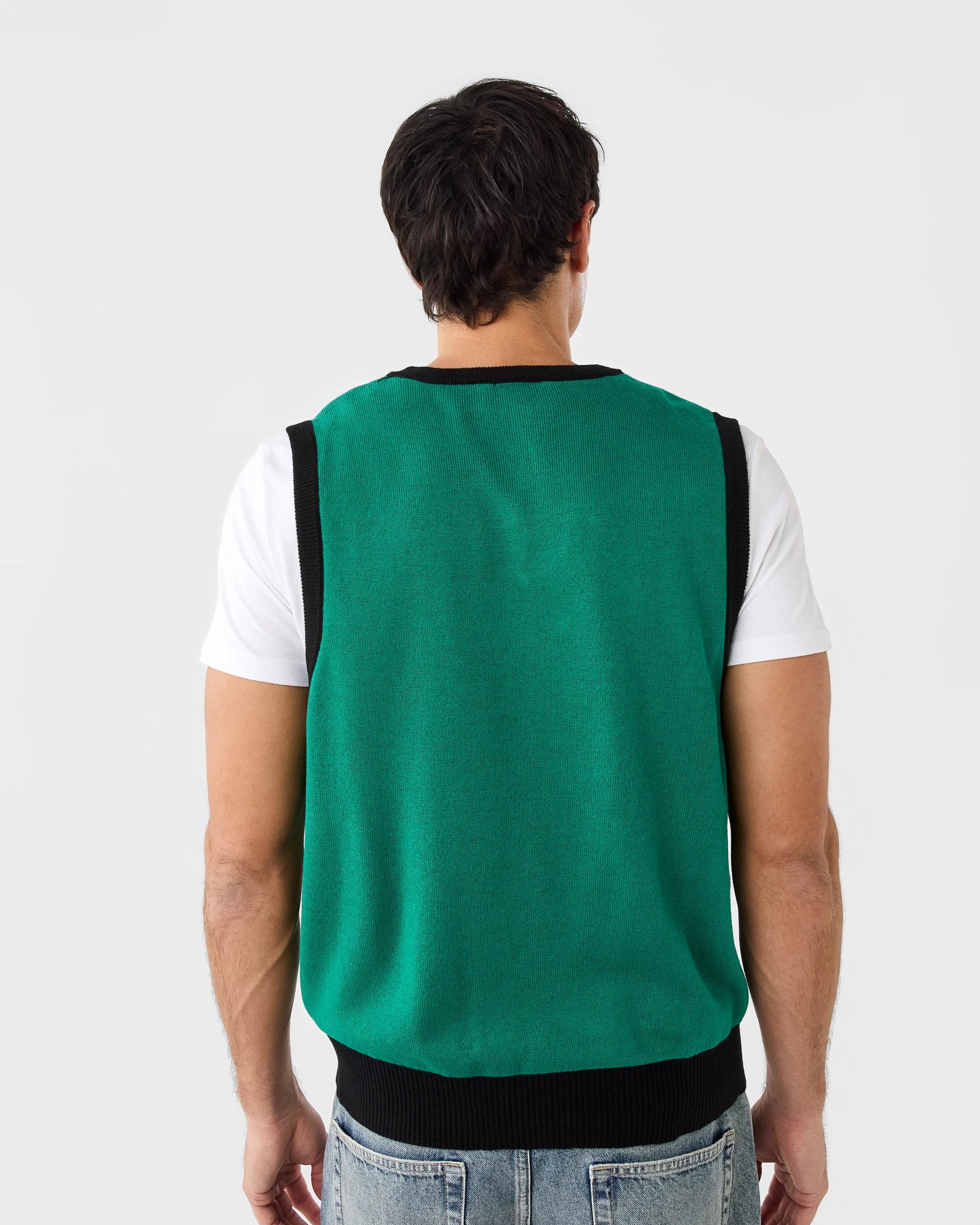 3 Christmas Knit Vest Grn Grinch, 3 of 6