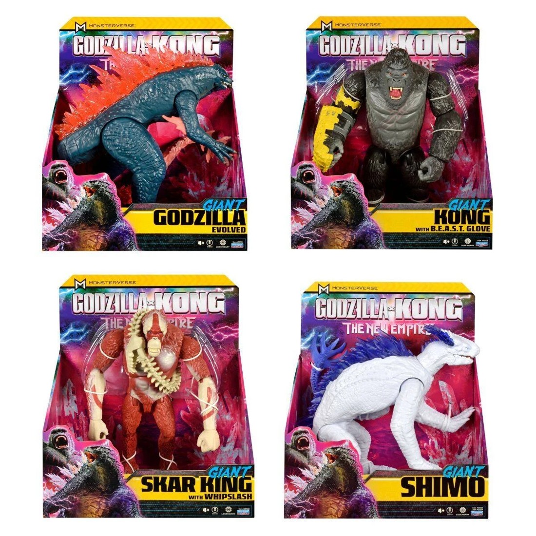 1 28cm Monsterverse Godzilla x Kong: The New Empire Giant Action Figure - Assorted, 1 of 2
