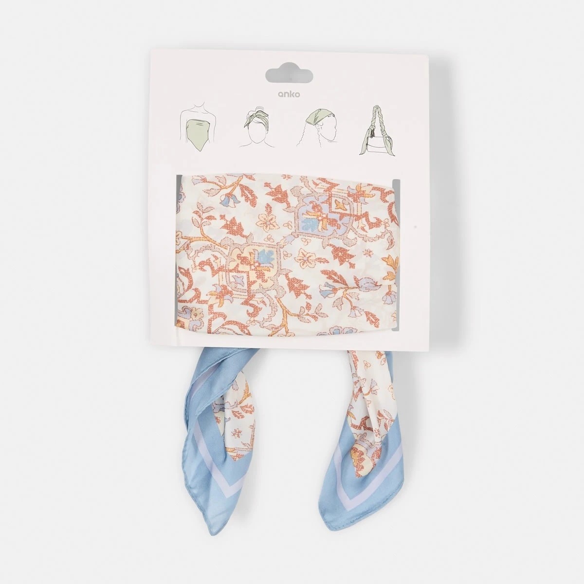 5 Hair Scarf - Boho Floral, 5 of 6