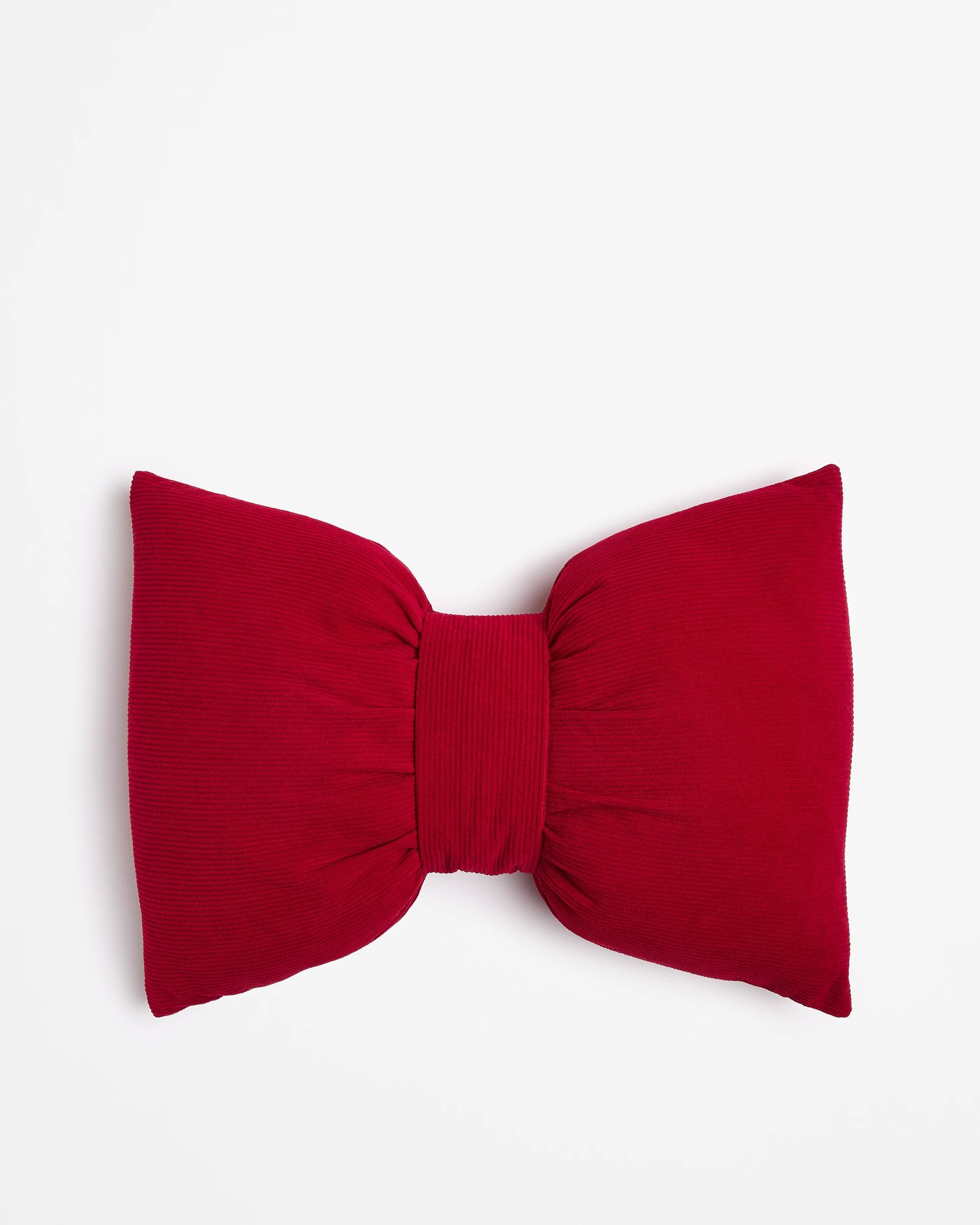 1 Target Bow Cushion - Red, 1 of 3