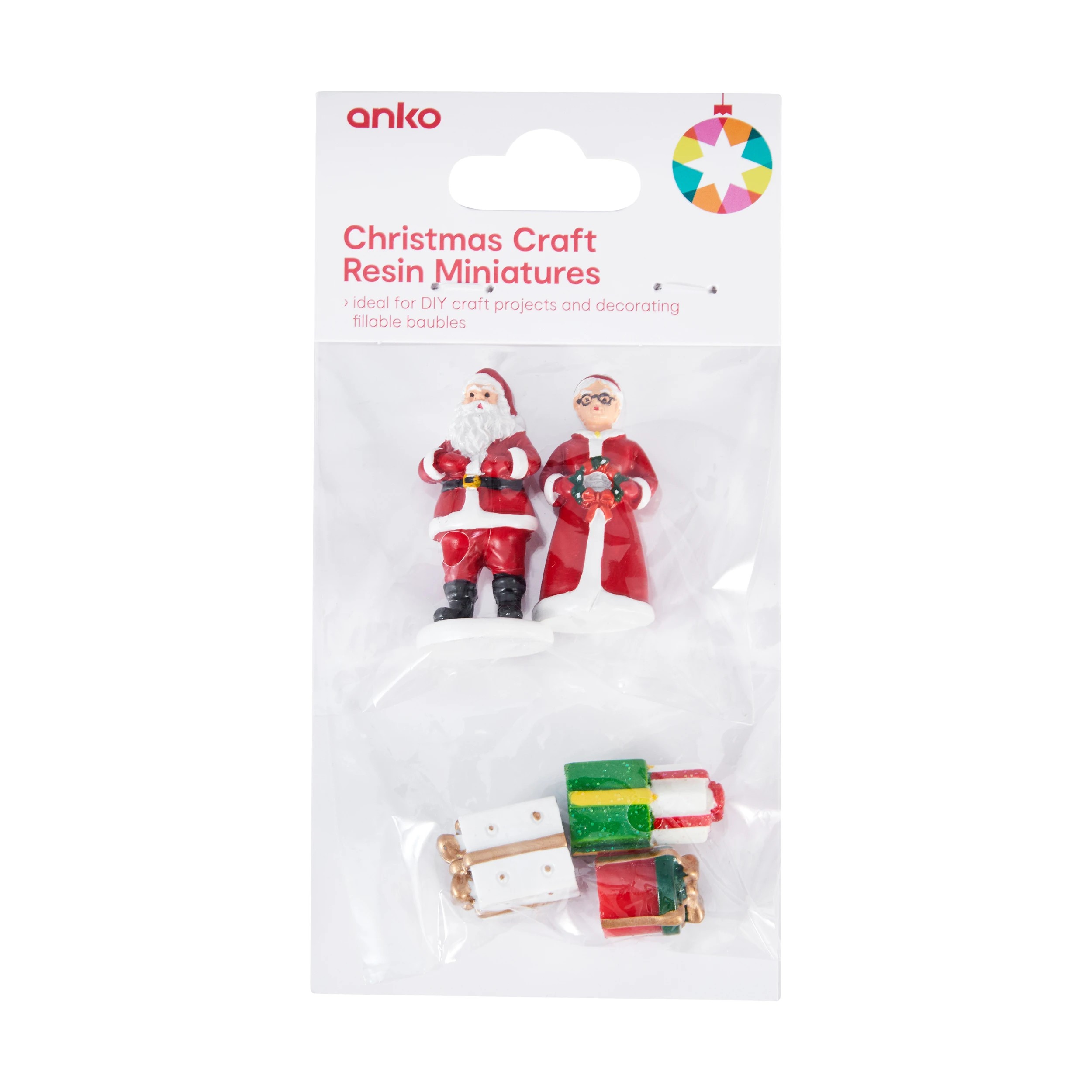 1 Christmas Craft Resin Miniatures, 1 of 3