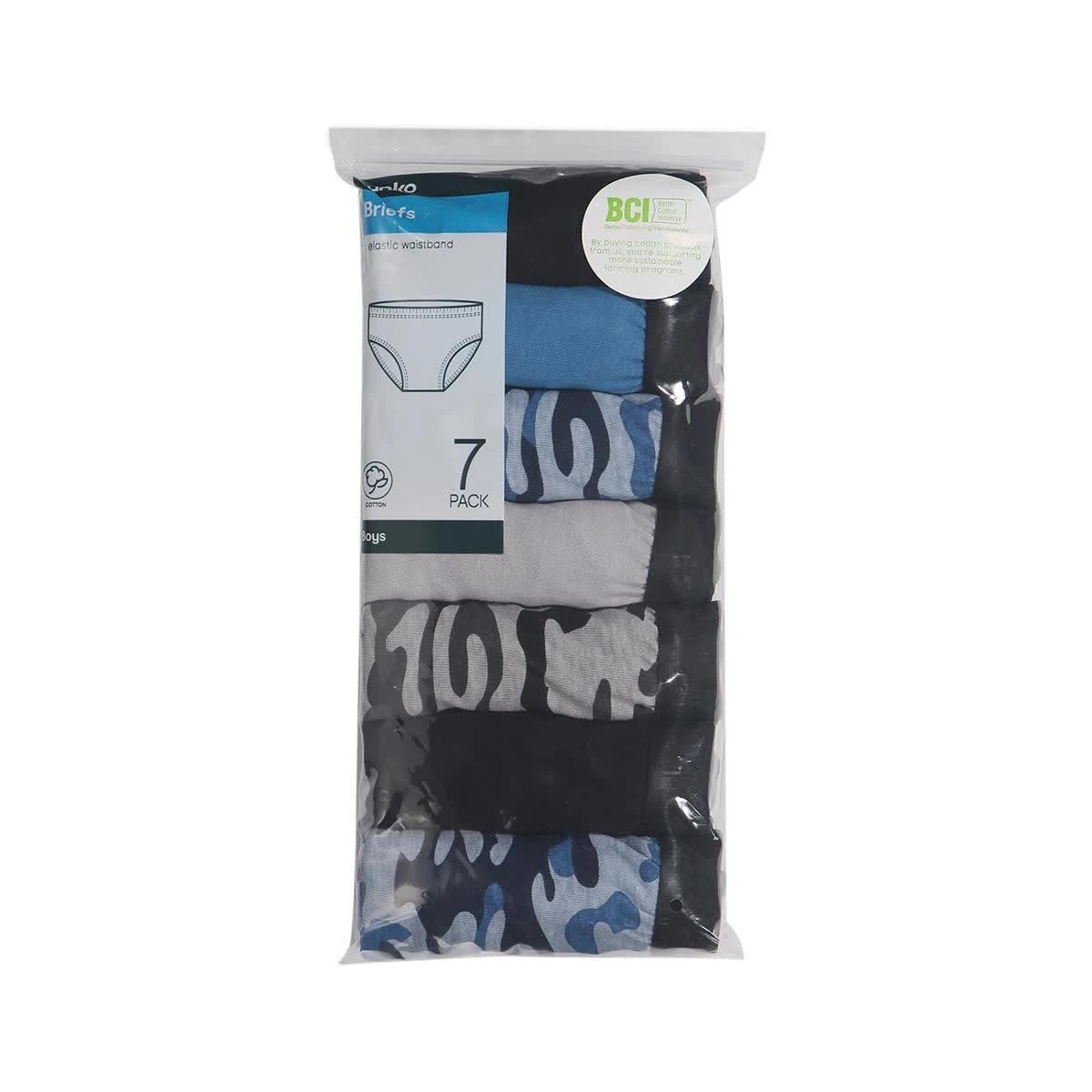 10 7 Pack Print Briefs Camo, 10 of 10