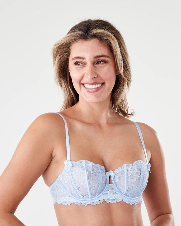 Co-ordinated Lace Balconette Soft Cup Bra