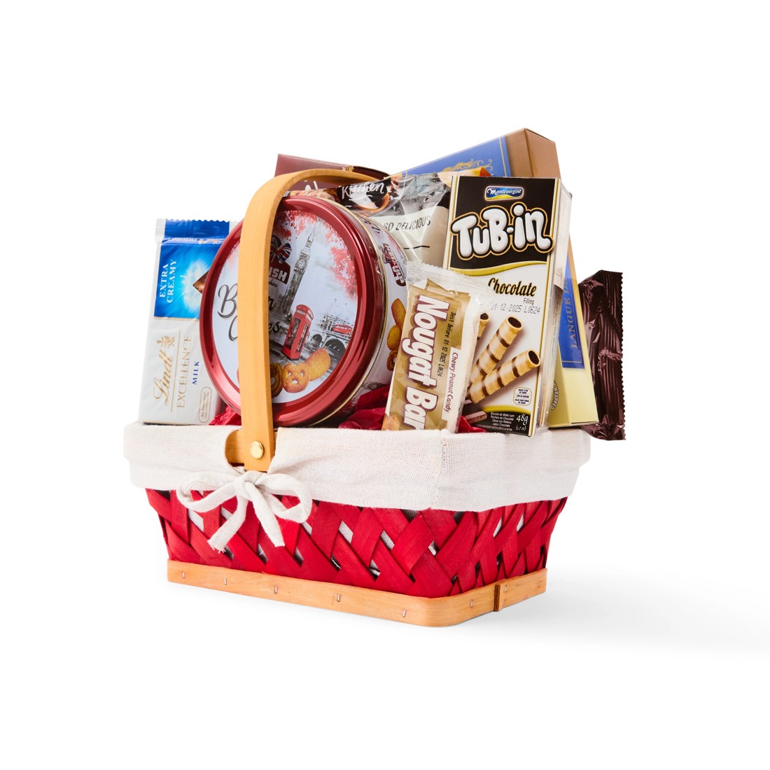 4 Medium Handle Basket Hamper, 4 of 6