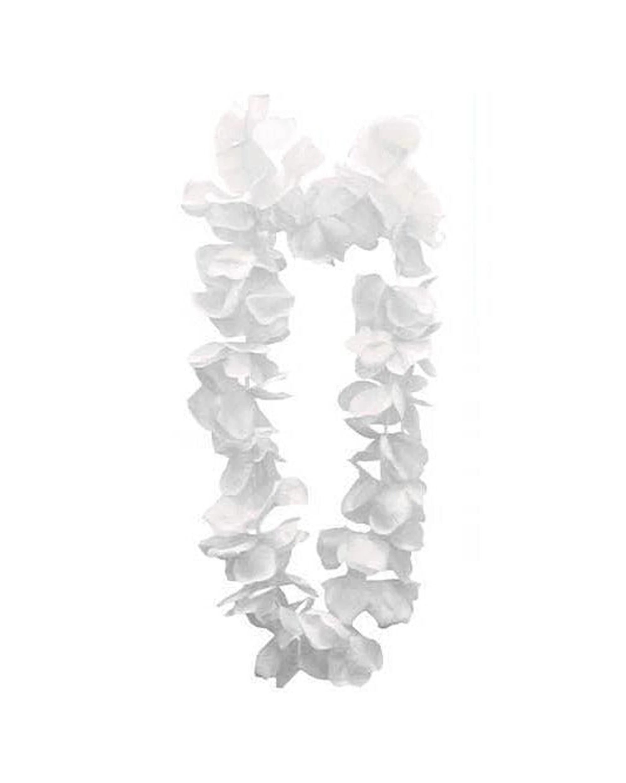 1 JD Party Hawaiian Lei Party Accessory Celebration Dress Up Festive Events Birthdays - White, 1 of 1