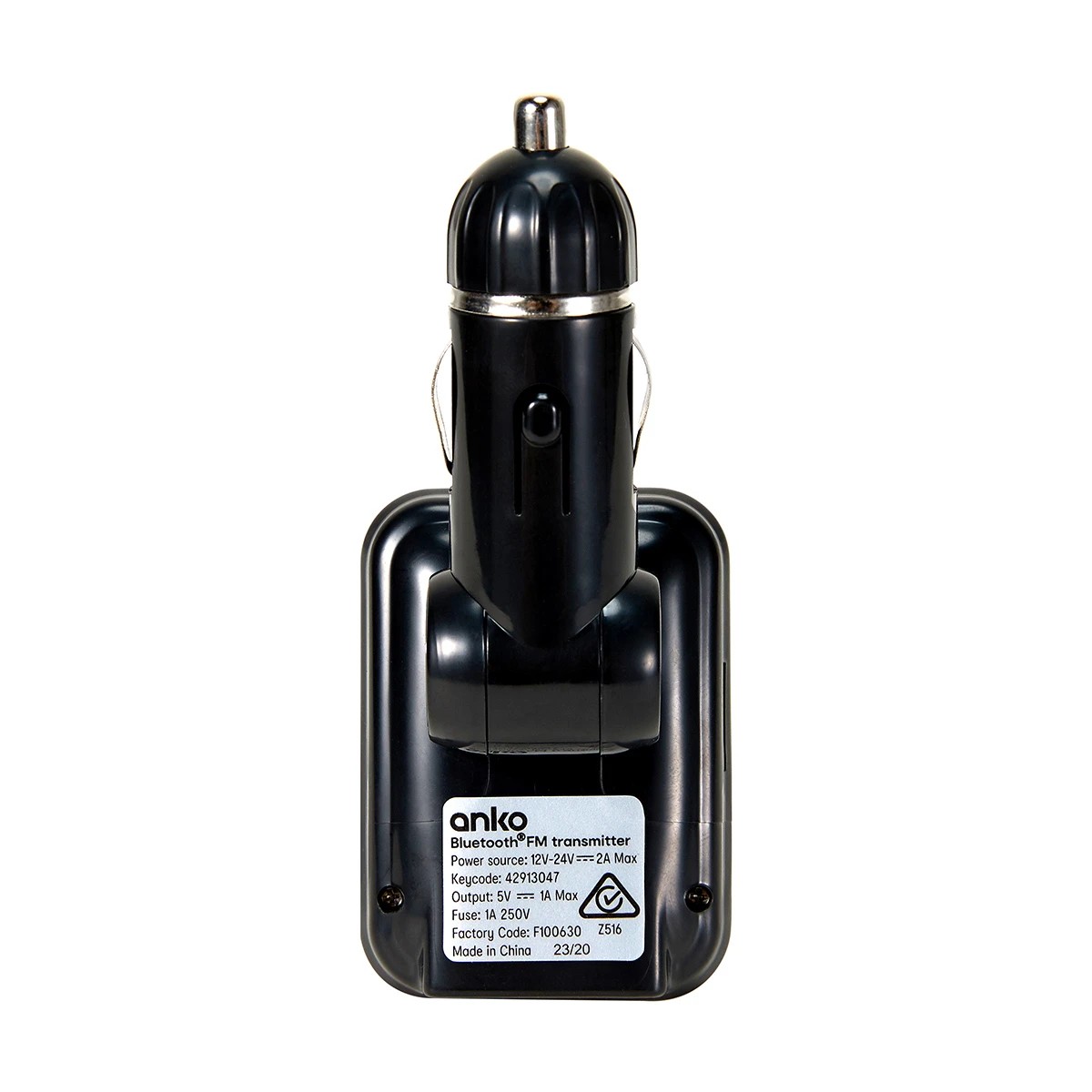 3 Bluetooth FM Car Transmitter - Anko - Black, 3 of 7