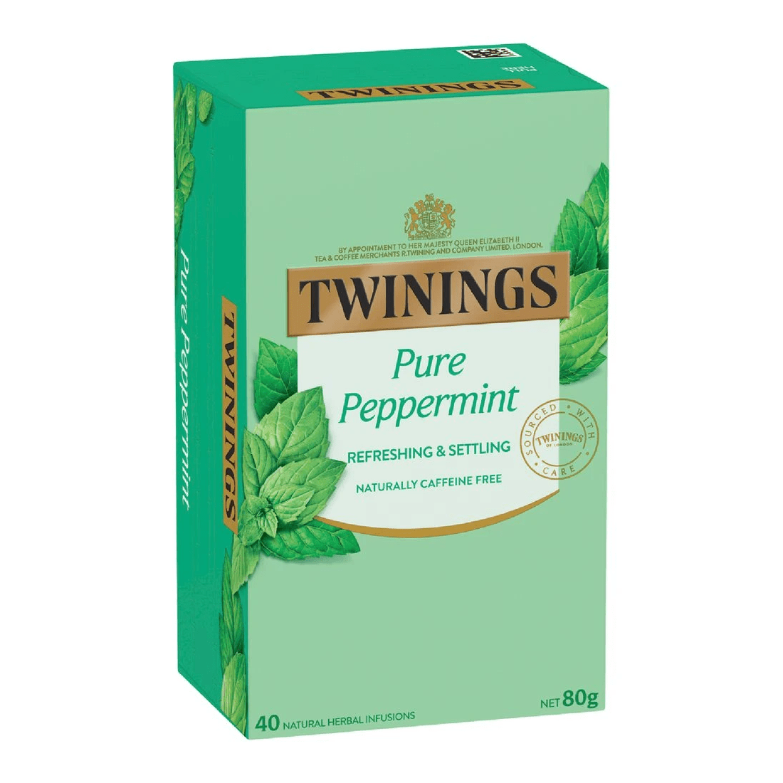 1 Twinings Pure Peppermint Tea 40 Pack, 1 of 4