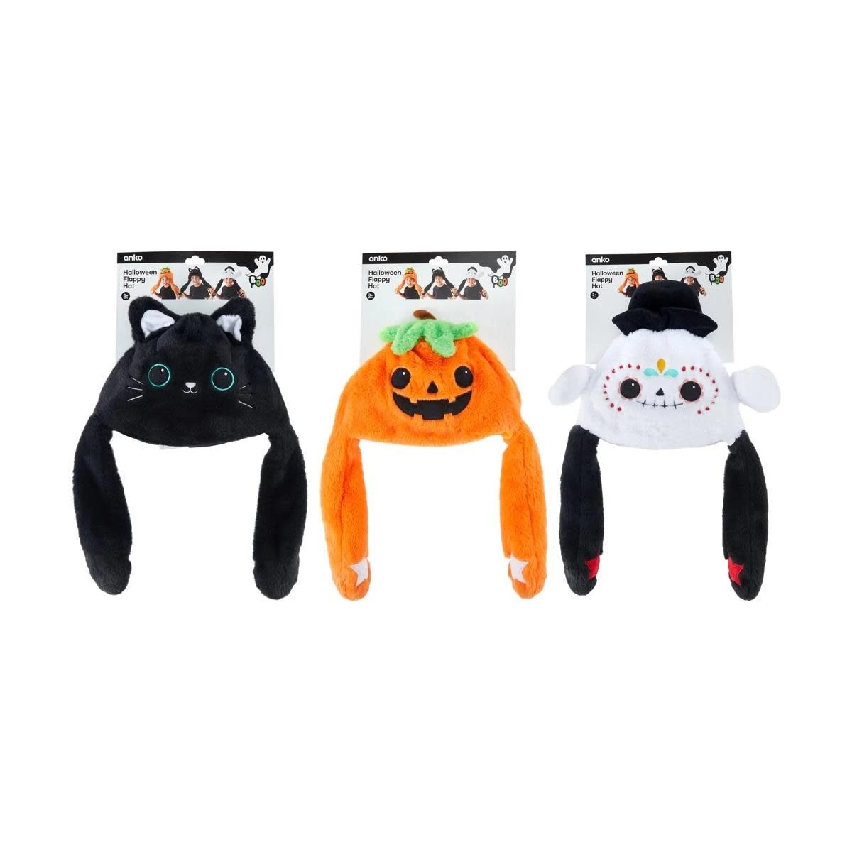 7 Halloween Flappy Hats - Assorted, 7 of 7