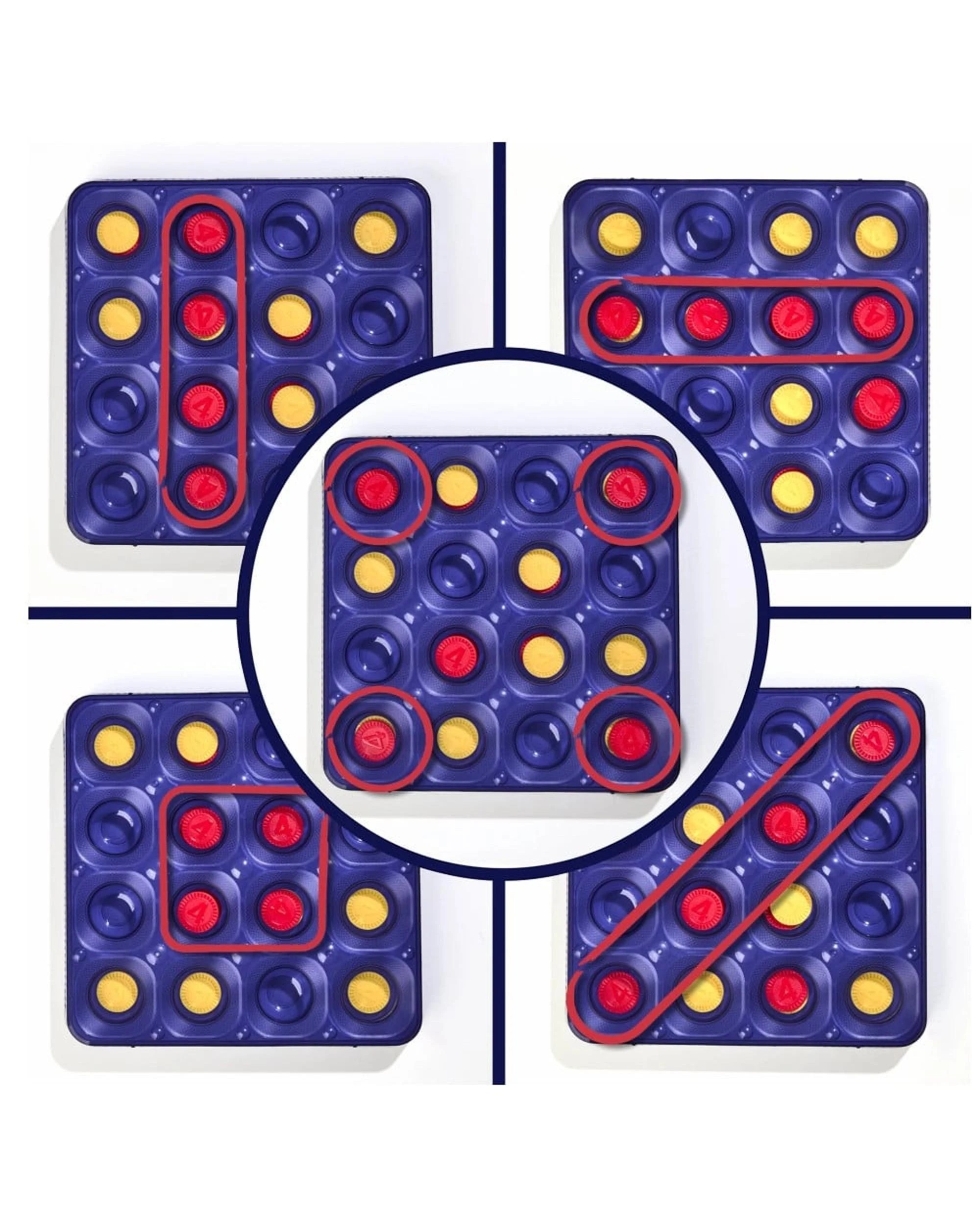 2 Connect 4 Frenzy Board Game, 2 of 6