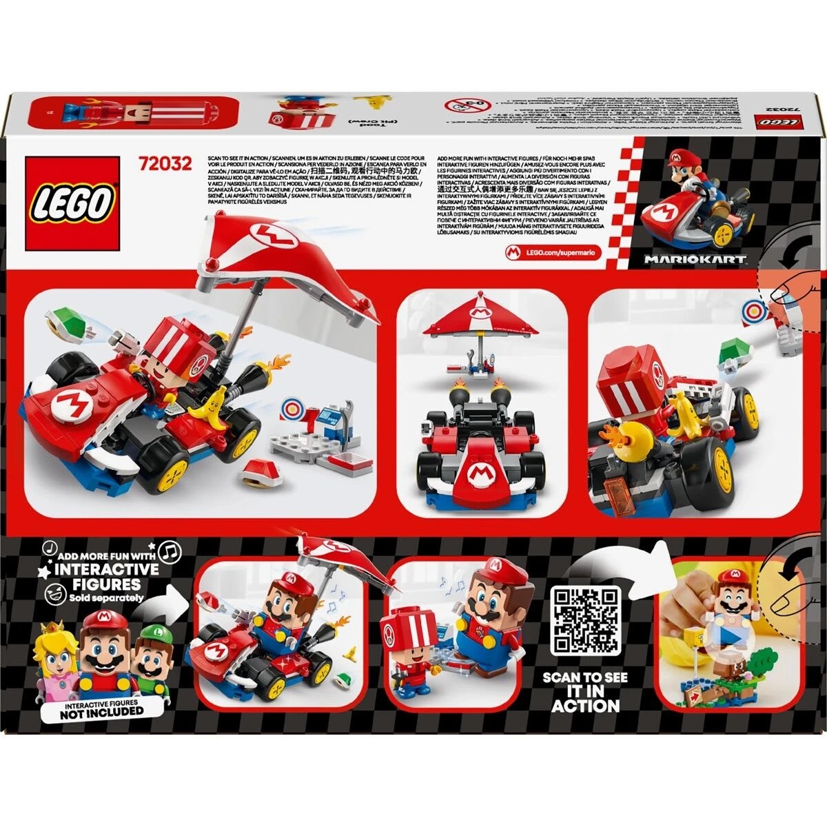 10 LEGO Super Mario: Mario Kart Standard Kart 72032, 10 of 10