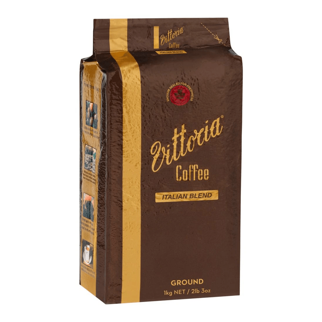 1 Vittoria Coffee Ground Italian Blend 1kg, 1 of 3