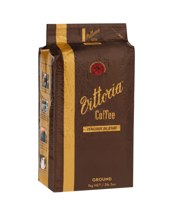 Vittoria Coffee Ground Italian Blend 1kg
