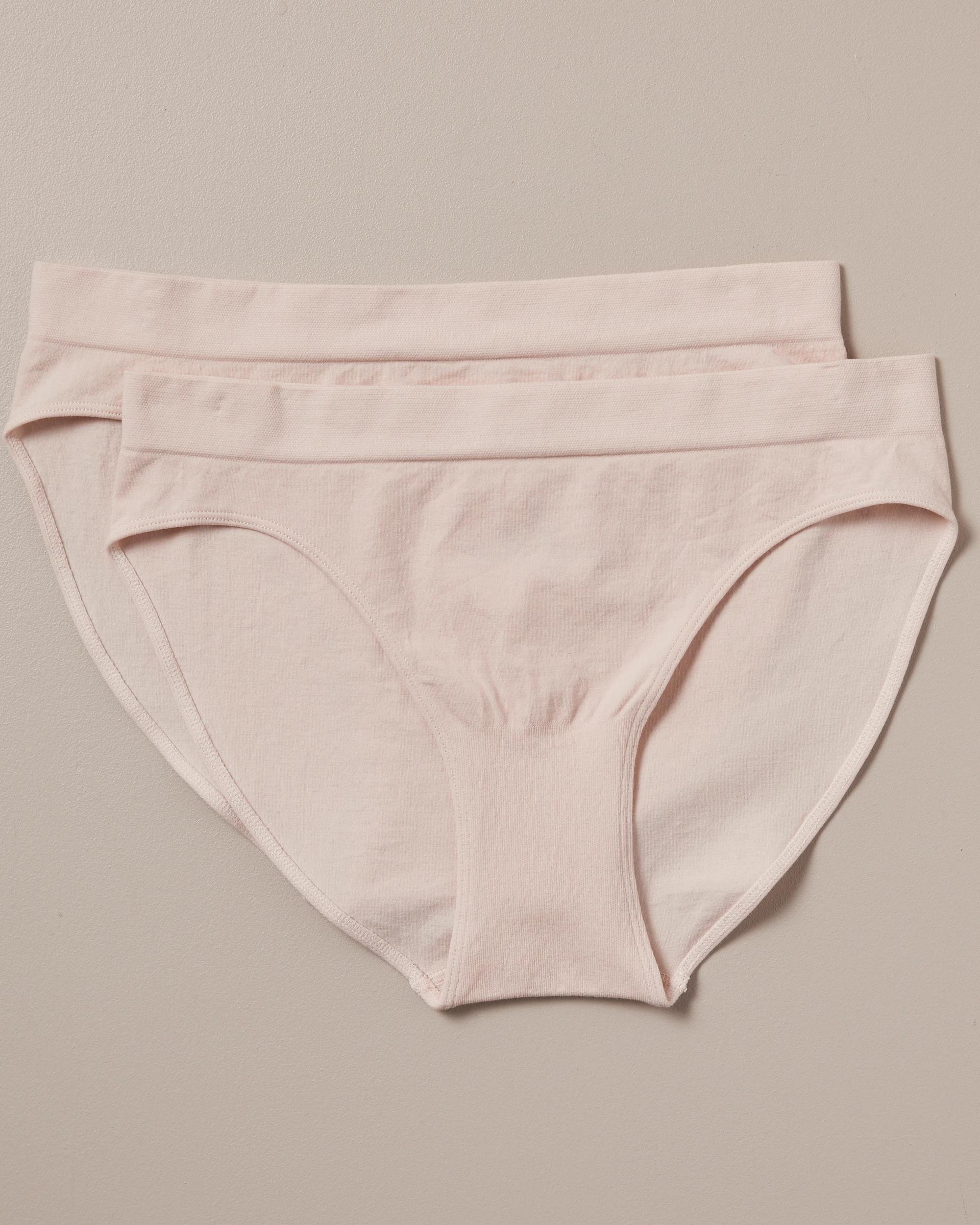 1 Target 2 Pack Cotton Seamfree Bikini Briefs CRYSTAL MAUVE, 1 of 8
