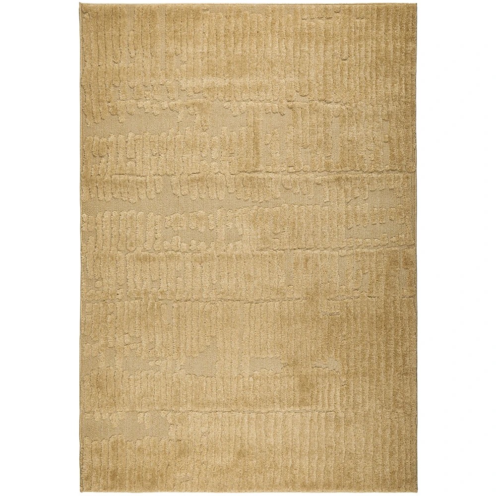 2 Common Ground Rugs Sanctuary Aliya 230x160cm - Medium Power Loomed Floor Rug - Gold, 2 of 7