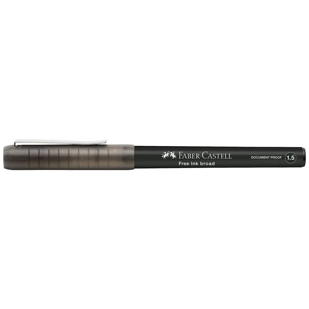 1 Faber Castell Free Ink Rollerball Pen 1.5 mm Black, 1 of 4
