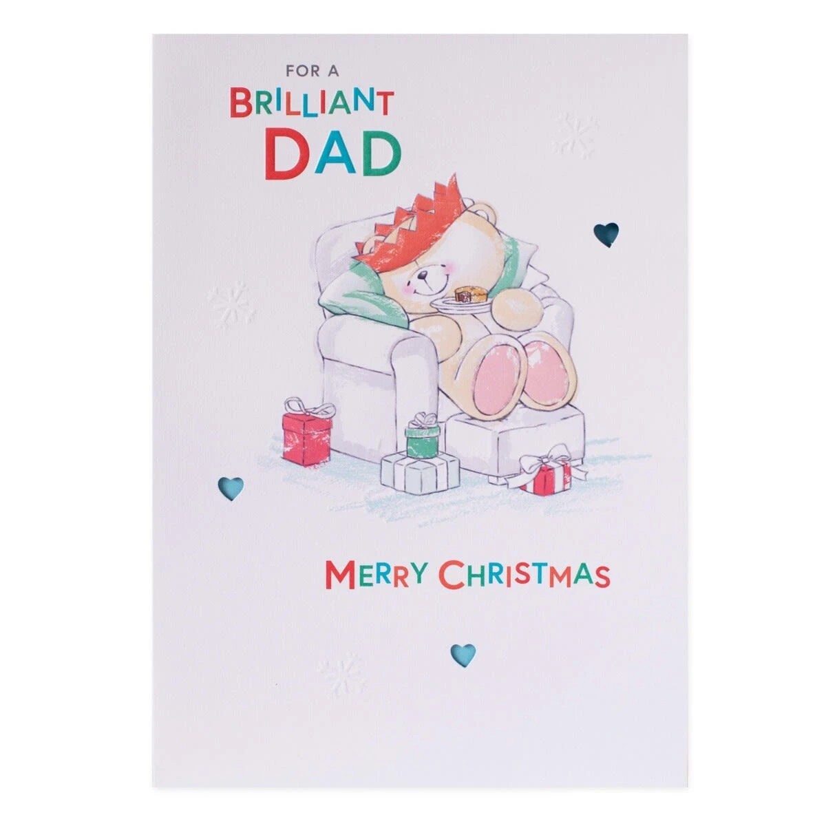 3 Hallmark Forever Friends Christmas Card - For A Brilliant Dad, 3 of 3